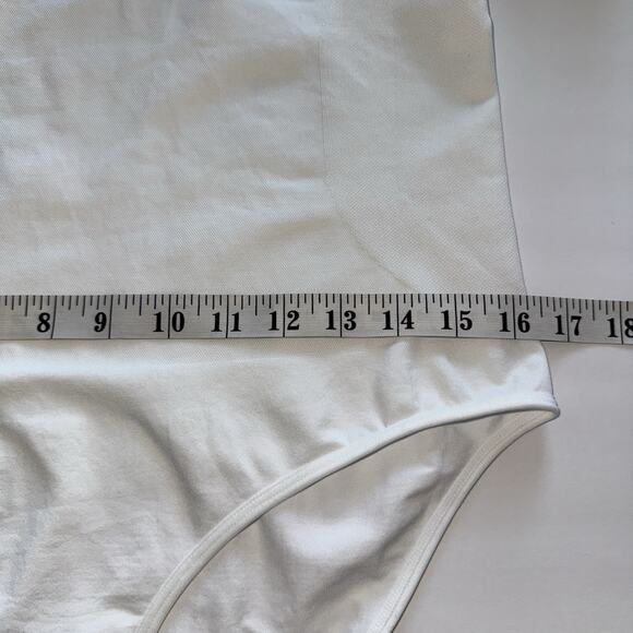 Shapermint Essentials Womens Scoop Neck Long Sleeve Bodysuit 3XL Snap Closure - Picture 6 of 7